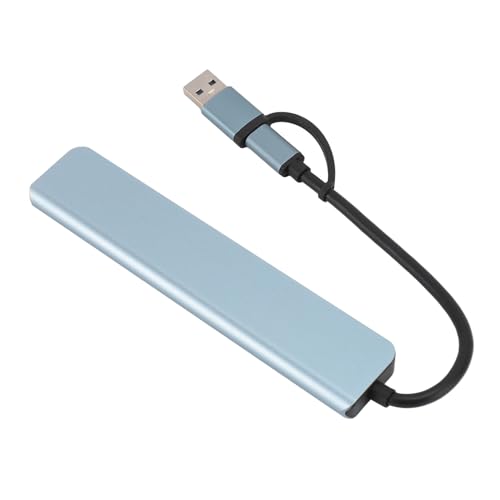 Hub USB C 8 en 1 10 Gbit/s multi-port pour PC portable et tablette