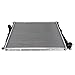 AUTOSITY CU2636 Radiator, Compatible with 2001-2005 325i 330xi 330i 325xi, 2003-2008 Z4, 2001-2006 330Ci 325Ci, 1999-2000 323i 328i, Aluminum Automotive Replacement Radiator