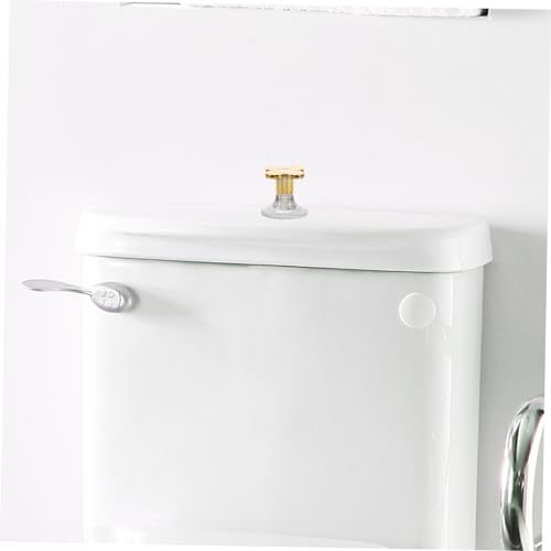 HEALEEP 2 Peças Botão De Tanque De Vaso Sanitário Botão Superior De Vaso Sanitário Manicure Alças De