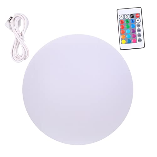 CTIRCHIU Sfera Luminosa Led Da Esterno Con Telecomando Lampioncino Da Giardino Ricaricabile Usb Palla Decorativa Rgb Per Piscina Patio e Prato