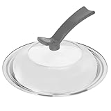 Photo Gallery tobbomey pentola in acciaio inossidabile e vetro temperato visibile e spesso anti-schizzo per padelle e pentole induzione con manico stand-up per cucina professionale e domestica Photo Gallery tobbomey pentola in acciaio inossidabile e vetro temperato visibile e spesso anti-schizzo per padelle e pentole induzione con manico stand-up per cucina professionale e domestica