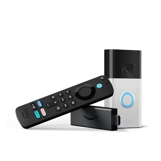 Amazon Fire TV Stick HD + Ring sonnette vidéo sans fil (Battery Video Doorbell)