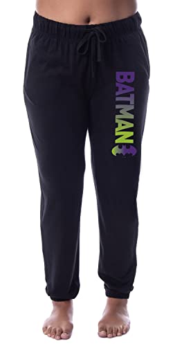 Pantalon de pyjama Batman noir ombré coupe jogger homewear taille XS