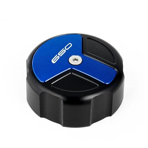 Tapa de líquido de frenos trasero azul para moto Kawasaki Z650 2017 a 2019