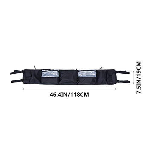 FAVOMOTO Organizador de Gaiola de Rolo para Carro Gaiola de Rolo Utv Bolsa de Armazenamento Traseira