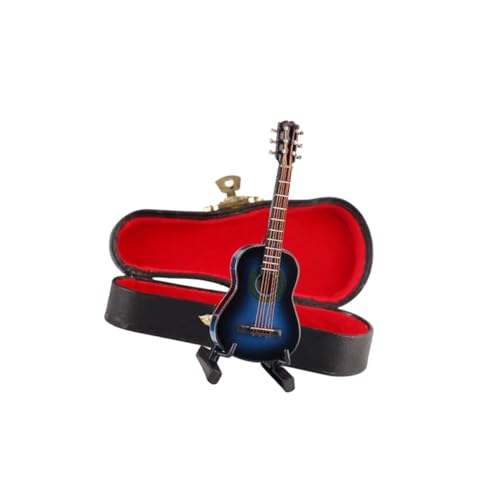DIKACA Mini Guitarra De Escritorio Juguetes Mini Guitarra Guitarra En Miniatura Guitarra De Bambú
