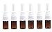 Produktbild 6pcs 5 ml Kunststoff-Nasenspray-Flaschen, White Mist Nose Pump-Zerstäuber Medical nachfüllbare Verpackung Flasche