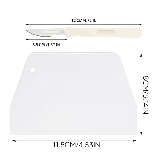 Bread Lame and Dough Scraper Set for Scoring and Shaping Dough – Perfect for Home Bakers to Create Artisan-Style Bread with Ease, Includes Dough Cutting Board Tool for Effortless Baking