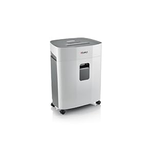 Dahle PaperSAFE PS 240 Papierversnipperaar, 10 vellen, veiligheidsniveau P4, snijdt deeltjes, olie- en onderhoudsvrij, 25 liter, grijs