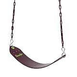 Picture of Swurfer Tree Outdoor Swing Set Swings – Playground Swing Seat Replacement, Swing Set Accessories, Easy Installation, Comfortable Heavy Duty Rubber Coated Chains, Weather Resistant, Ages 4 and Up