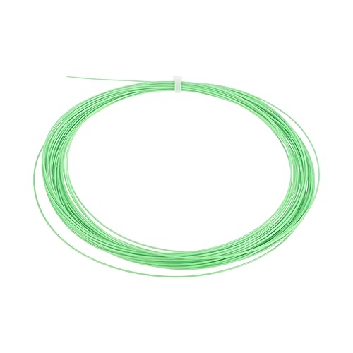 Hemoton 1 Roll String Nylon Badminton String Training Racket Replacement Line Durable Easy to Cut Bright for Beginners and Long Term Use