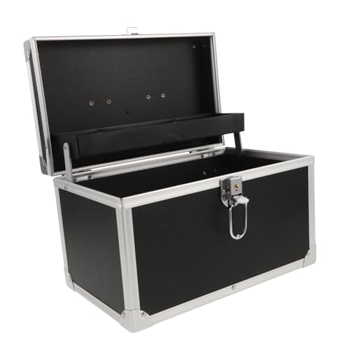 Boîte à outils en alliage aluminium étanche pour rangement portable