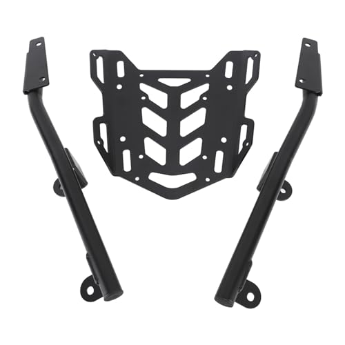 Suporte para bagagem de motocicleta de liga de alumínio, kit de suporte traseiro de 15 peças, compat