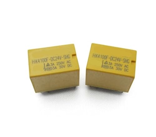 Relé HK4100F-DC24V-SHG con aislamiento de alta seguridad DIP6 3A 250VAC 5 piezas