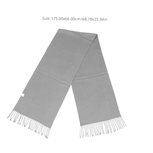 1pc Imitation Cashmere Boy Girl Neck Warmer Solid Color Scarf for Boys and Girls Warm Shawl for Daily Wear Outdoor Activities Chic Comfortable Design2