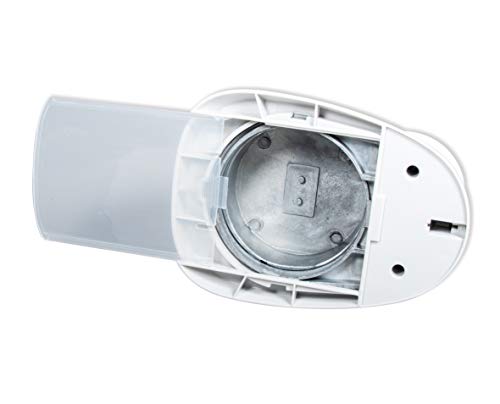 Rayher Hobby 69084000 Motivstanzer Rund/Kreis, ø 7,60 cm- 3 Zoll, geeignet für Papier/Karton bis zu 220g/m² - Weiß