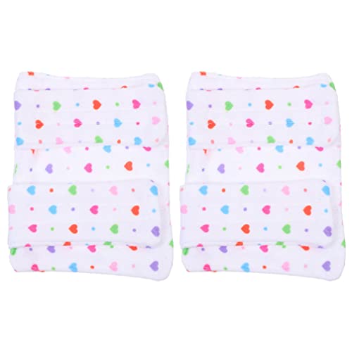 Operitacx 2 Stück BH-Trägerkissen, kleine Port-Kissen-BHS-Schutz, Herzschrittmacher-Sicherheitsgurt-Schutz, Schulterpolster für BH, Träger, Brustanschluss-Kissen (Herzform) Cover