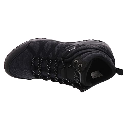 Skechers Skechers USA Seager Hiker Side To Side Boot Womens Boot 65 BM US Black