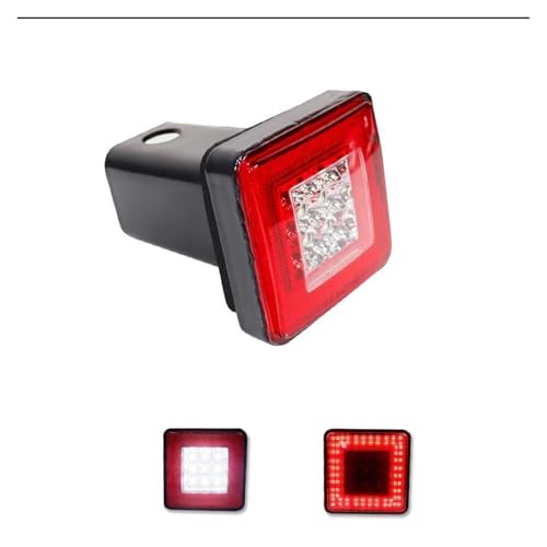 Feu stop LED rouge pour attelage remorque 2 pouces SUV camionnette