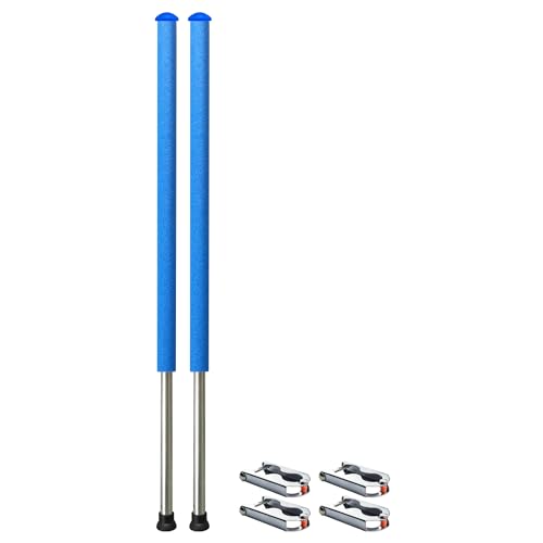 AWM Trampolin Sicherheitsnetz - Stangen 233 cm Pfosten Netzpfosten...