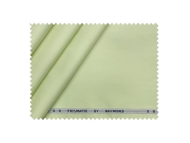 Raymond Prismatic Shirt Fabric (1.7meters, Unstitched) (Pista green)-picture-40