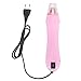 Energiesparende EU-Stecker 220V Heißluftpistolen, Heißluftgebläse, zum Schweißen Trocknen(Pink)