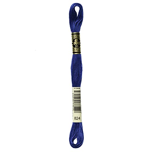 Image of DMC 6-Strand Embroidery Cotton Floss, Very Dark Blue
