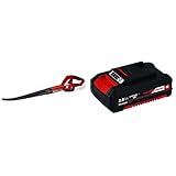 Batería de 18 V y 2 Ah Einhell Soplador de hojas con tecnología Power X-Change 18V + Batería de Repuesto de 2, 18 V, 2.0 Ah
