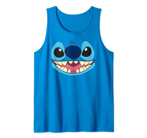 Disney Lilo & Stitch Big Face Stitch Tank Top