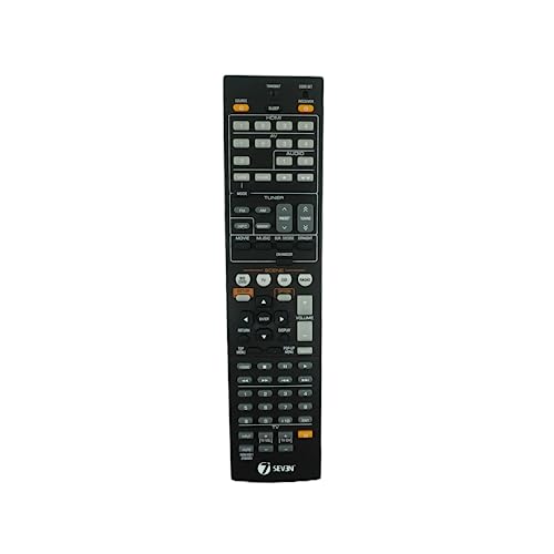 Image of 7SEVEN Compatible for Yamaha Av Receiver Remote Control Original RAV491 Model Suitable for RX-A1010 RX-A810 RX-V671 RX-V871 RAV444 WW511600 RX-A810BL RX-V871BL RAV448 RX-A730