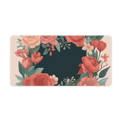 Tapis de souris grande taille imperméable et antidérapant pour le bureau