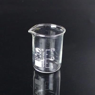 Becher in vetro borosilicato GG-17 da 5 ml a 3000 ml, resistente alle alte temperature, attrezzatura da laboratorio, articoli in vetro, materiale scolastico(10mL 10 pieces)