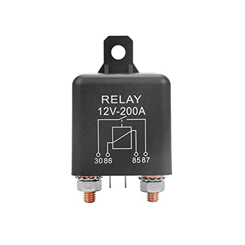 Relé para coche 12V 200A FUDGIO para solucionar caídas de tensión en el motor 2