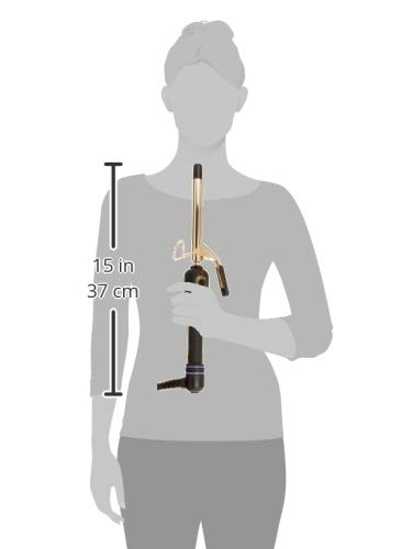 Hot Tools Pro Artist 24K Gold Curling Iron | Long Lasting, Defined Curls (5/8 In) #TOP7