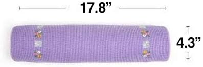 Miniatura 7 de Hinoki Cypress Eco Phytoncide Almohada con funda acolchada y bordada (morado)