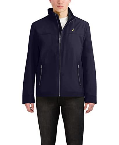 Windbreaker Jacket Nautica Golf veste bleu marine casual pour homme en tailles M à grande