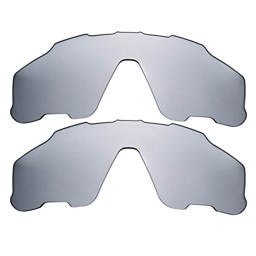 IMYTPFT 2 compatibles/reemplazo para lentes Oakley Jawbreaker fotocromático polarizado, Fotocromático, Talla única