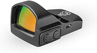 TRUGLO TRU-TEC Micro Red Dot Sight Open Reflex Optic, Red Dot, Picatinny Mount