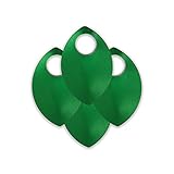 TheRingLord.com Medium Anodized Aluminum Scales - Green - 100 Scales