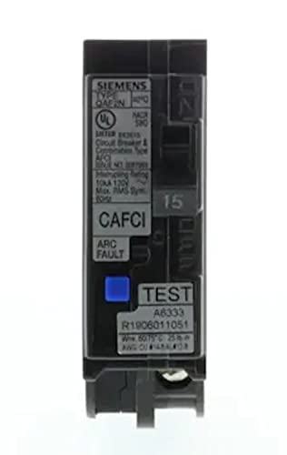 Siemens QP 15-Amp 1-Pole Afci Plug-On Neutral Circuit Breaker