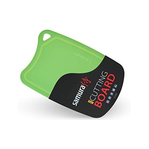 SAMURA Green Chopping Board, Thermoplastic Cover