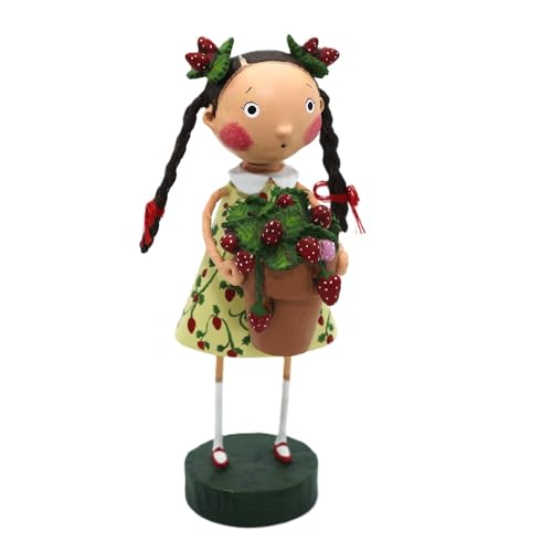 Lori Mitchell 18010 Strawberry Fields Figurine 6.5