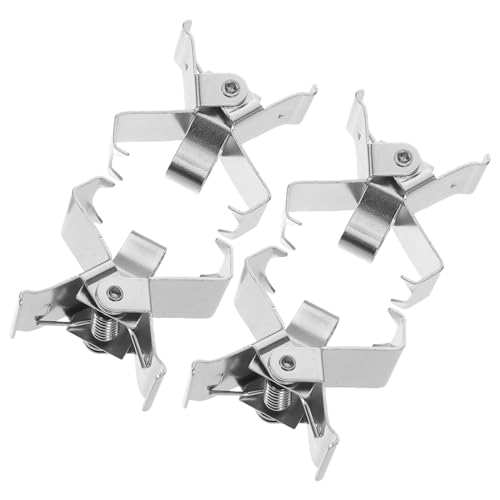 MAGICLULU Pinzas Metálicas para Lienzos Húmedos 4 Piezas Clips Separadores para Marco de Pintura al Óleo Soporte Portátil y Resistente para Arte Ideales para Artistas y Estudiantes