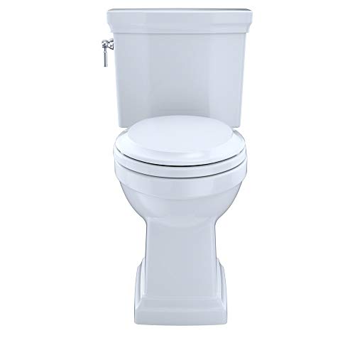 TOTO® Promenade® II 1G® Two-Piece Elongated 1.0 GPF Universal Height Toilet with CEFIONTECT, Cotton White - CST404CUFG#01 - image 4