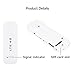 HOSAYA Portable WiFi 4G WiFi Router with SIM Card Slot LTE USB WiFi Modem High Speed Portable Travel Hotspot Mini Router Unlocked 4G dongle Plug and Play for Cars for Powerbank for Traveling