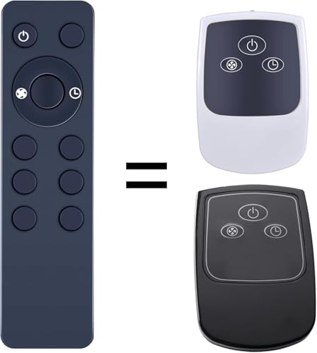 Replacement Fan Remote Control Compatible with Lasko 2033654B 2033654 1843 1844 2546 3540 3542 S18625 S18924 1646 1850 1854 1880 1885 2740 2744 3440 A20561 A20700 Cyclone Pedestal Upright Fan