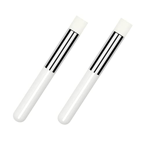 OATIPHO 2Pcs Lip Smudging Blending Brush Concealer Applicator for Effortless Lip Makeup present for Women and Travel Friendly Cosmetic Tools