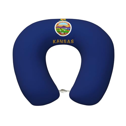 Almohada espuma viscoelástica con soporte en U 25x30 cm miniatura 1