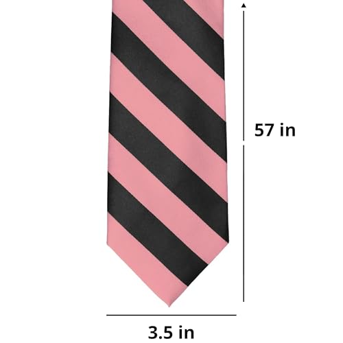 Image of tiemart Men's Striped Tie Standard Length