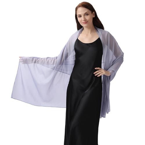 SK Studio Chiffon Scarfs formal Shawls for Evening Dresses Wedding Shawl Wraps Bridal Scarve for Women4